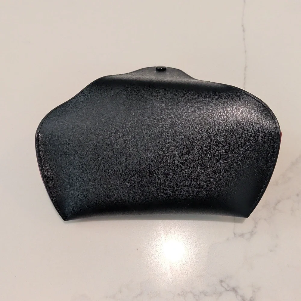 RayBan Black Snap Close Sunglasses Case with Cleaning Cloth ~ New